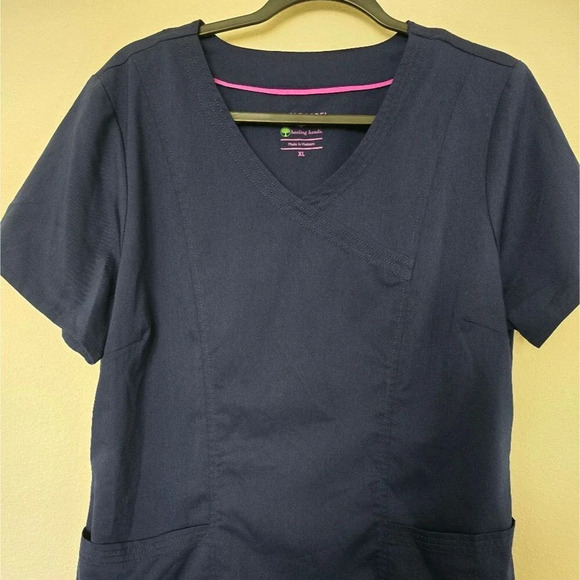 Healing hands Purple label scrub Top xl - Picture 1 of 2